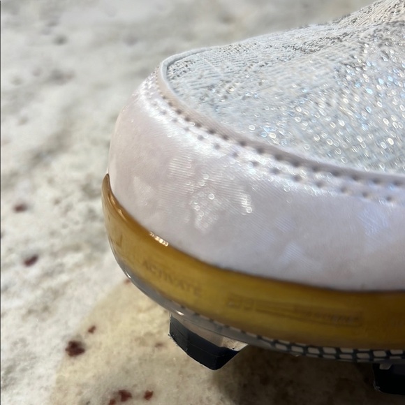 Under Armour Harper 8 Elite TPU "White/Midnight Navy" Men's Baseball Cleat - Picture 9 of 15